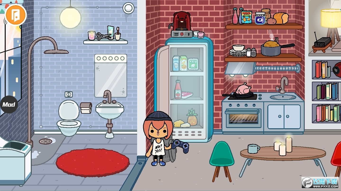 托卡世界运动风家具完整免费版截图1