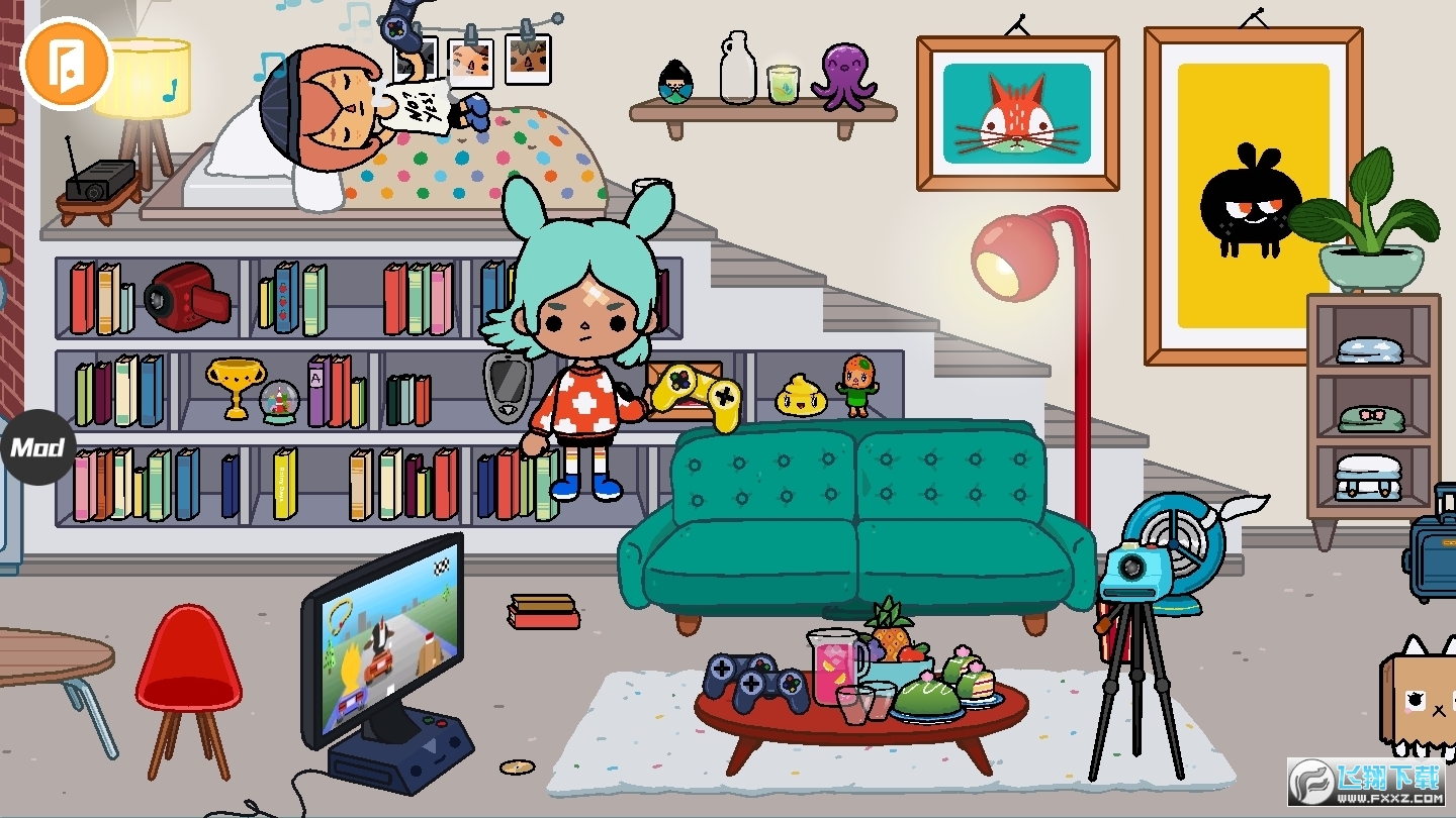 托卡世界运动风家具完整免费版截图3