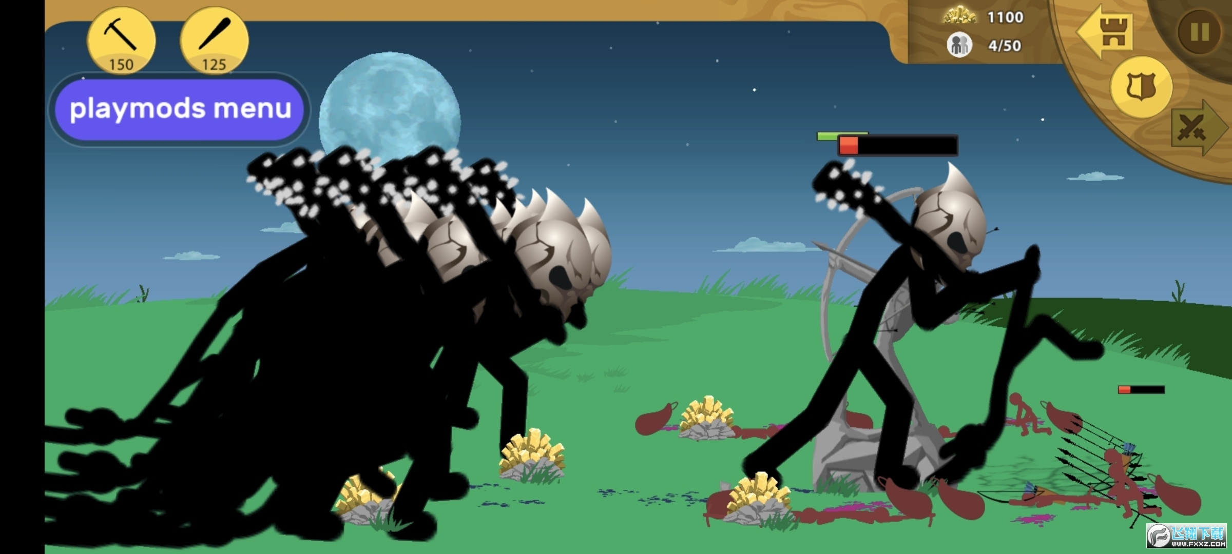 火柴人战争遗产无限金币钻石版v2025.1.227最新版截图0